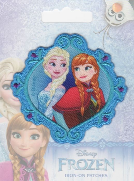 Patch ricamo termoadesivo Frozen